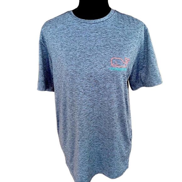 Vineyard Vines Whale Logo Short-Sleeve Harbor
Performance Tee, size XS - Picture 1 of 7
